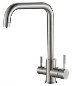 Смеситель для кухни ZORG Steel Hammer Inox (SH 715 INOX) Сталь Нержавеющая, фото 1