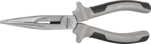 Thorvik LNP0200 Длинногубцы прямые с духкомпонентными рукоятками, 200 мм
