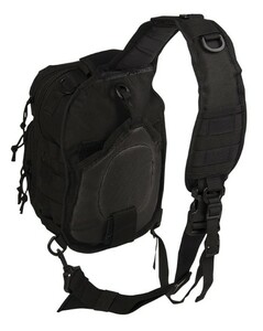 Рюкзак на одной лямке Small Mil-Tec, цвет Black, фото 2