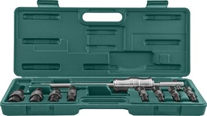 JONNESWAY AE310082 Съемник подшипников с цанговыми захватами за внутреннюю обойму и обратным молотком в наборе, диапазон захватов 8-30 мм, фото 3