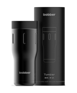 Термокружка Bobber Tumbler (0,47 литра), черная, фото 4