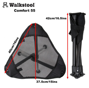 Табурет-тренога Walkstool Comfort 55, высота 55см 55XL, фото 4