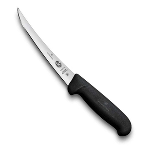 Нож Victorinox обвалочный, лезвие 15 см гибкое, черный