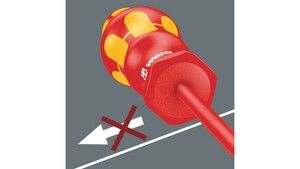 Отвёртка Wera диэлектрическая PlusMinus, # 2 x 100 мм 162 i PH/S VDE, фото 2