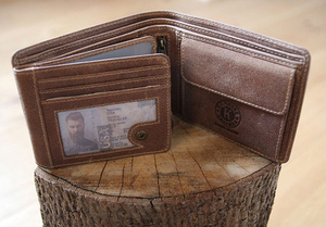 Бумажник Klondike Rob, коричневый, 12,5x10 см, фото 12