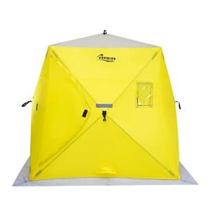 Палатка зимняя PIRAMIDA 2,0х2,0 yellow/gray (PR-ISP-200YG) PREMIER, фото 3
