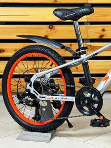 Велосипед  подростковый Tech Team Storm 22"х12 серебряный 2026, фото 5