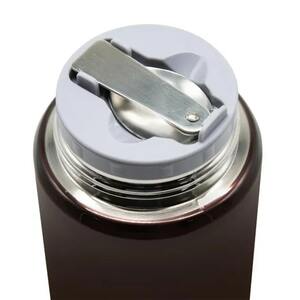 Термос  TONAR коричневый  500ML с ложкой (широкое горло) (HS.TM-036), фото 2