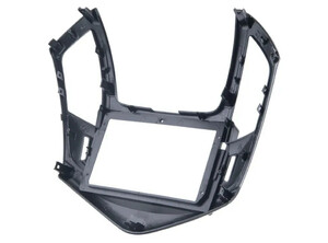 Рамка InCar для UMS CHEVROLET Cruze 2013-2015, 9" SILVER/BLACK UV, фото 7