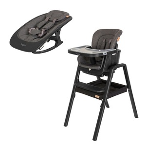Стул для кормления Tutti Bambini High chair NOVA Complete Black/Black 611010/9999B, фото 1