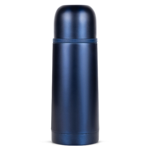 Термос Relaxika 101 (0,35 литра), темно-синий (без лого), фото 1