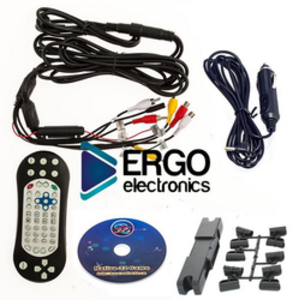 Навесной монитор ERGO ER9L Beige (USB, SD, DVD), фото 7