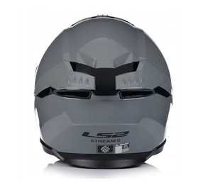 Мотошлем LS2 FF808 STREAM II Solid (серый глянцевый, NARDO GREY, M), фото 3