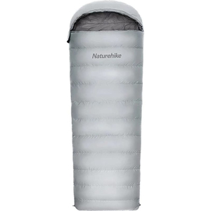 Ультралёгкий спальный мешок Naturehike RM80 Series Утиный пух Grey Size M, 6927595707197, фото 1