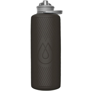 Мягкая бутылка для воды HydraPak Flux 1L серая (GF410M), фото 1