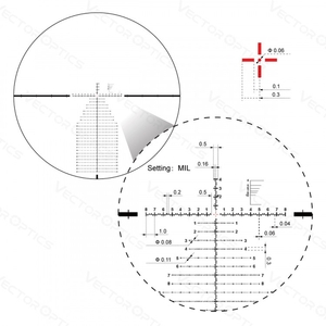 Прицел Vector Optics Continental x6 3-18x50 34 мм FFP VEC-MBR (SCFF-43), фото 14