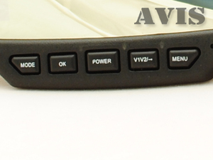 Зеркало заднего вида с монитором 2.7" и видеорегистратором AVEL AVS0355DVR, фото 5
