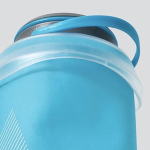 Складная мягкая бутылка для воды Stash 1L Голубая, фото 7