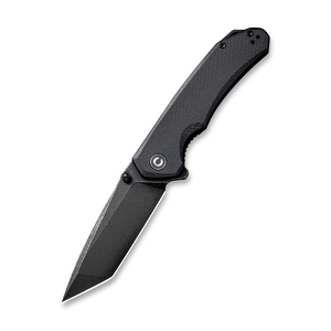 Складной нож CIVIVI Brazen D2 Steel Black stonewashed Handle G10 Black C2023C, фото 1
