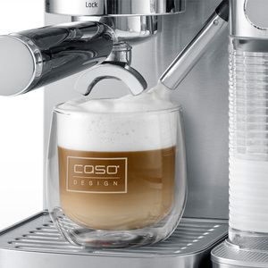 Кофеварка CASO Espresso Gourmet Latte, фото 5