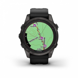 Часы Garmin fenix 7S Pro Saph Solar, Carbon Gray Ti w/Black Band (010-02776-11G) (010-02776-54), фото 4