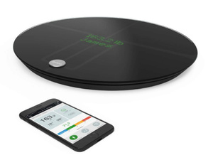 Цифровые весы Qardio QardioBase 2 Wireless Smart Scale, цвет черный, фото 3