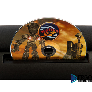 Комплект автомобильных DVD подголовников 9"  ERGO ER901HD, фото 6