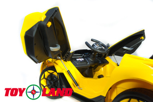 Детский автомобиль Toyland Lamborghini YHK 2881 Желтый, фото 6