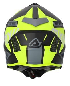 Шлем Acerbis X-TRACK 22-06 Black/Fluo-Yellow M, фото 4