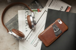 Чехол ZAVTRA для iPhone 7 из натуральной кожи, коричневый, фото 3