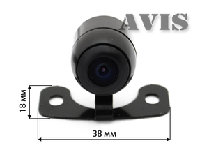 Универсальная камера заднего вида AVEL AVS310CPR (138 CMOS), фото 2