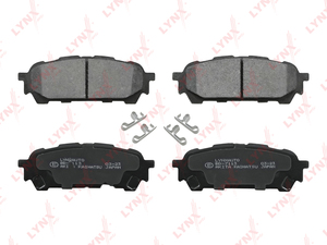 Колодки тормозные передние LYNXauto BD-8011. Для: VW Фольксваген Golf(Гольф) III 1.4-1.9D 91-97/ Polo 1.4-1.9D 94-01/ Vento 1.4-1.9D 91-98, SEAT Cordoba 1.0-1.9D 94-02/ Ibiza 1.0-1.9D 93-99, фото 2