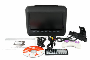 Навесной монитор на подголовник с диагональю 9" и встроенным DVD плеером TRINITY X9D