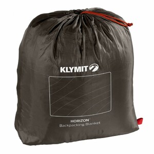 Кемпинговое одеяло KLYMIT Horizon Backpacking Blanket голубое, фото 3