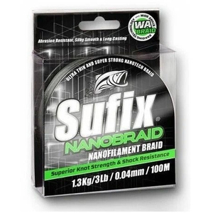 Плетеный шнур SUFIX Nano Braid Aqua Camo 100 м 0.12мм 7,3 кг, фото 3