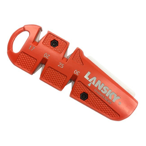 Lansky точилка карманная для заточки ножей оранж. цвет, углы заточки 17º, 20º, 25º и 30º, фото 1