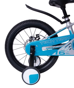 Велосипед детский Tech Team Forca 16" grey/blue 2024 (магниевый сплав), фото 7