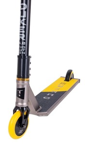 Самокат трюковой Tech Team Duker 4.0 grey/yellow, фото 5