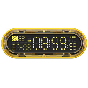 Портативный пауэрбанк- часы-брелок SHARGEEK СAPSULE GRAVITY (CG01-Y) жёлтый, фото 2