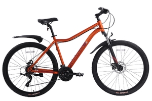 Велосипед Tech Team Delta 27,5"х17" оранжевый, фото 1