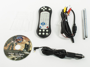 Подголовник с сенсорным монитором 9" и встроенным DVD плеером AVEL Electronics AVS0945T (черный), фото 6
