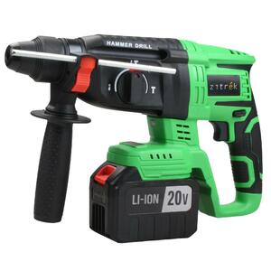 Перфоратор аккумуляторный Zitrek Destroyer Pro (20В, Li-ion 2x6.0Ач, з/у, кейс), фото 2