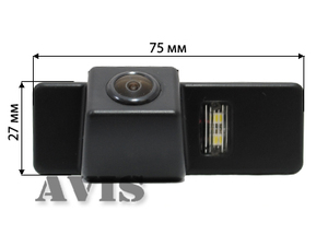 CCD штатная камера заднего вида AVEL AVS321CPR для NISSAN JUKE / NOTE / PATHFINDER III (2005-...) / PATROL VI (2010-...) / QASHQAI / X-TRAIL II (2007-...) (#063), фото 2