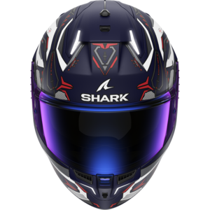 Шлем Shark SKWAL i3 LINIK MAT Blue/White/Red L, фото 3