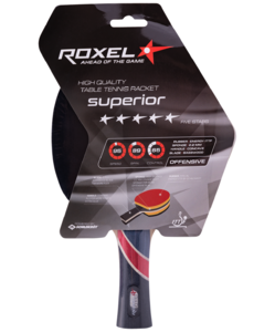 Ракетка для настольного тенниса 5* Roxel Superior, коническая, фото 3
