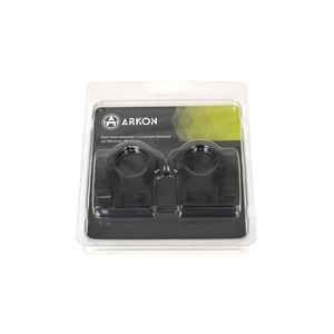 Кольца Arkon 25,4 мм быстросъемные на weaver / Аркон 25,4 мм быстросъемные на вивер стальные, низкие, фото 8