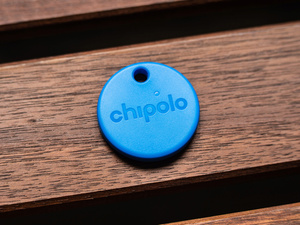 Умный брелок Chipolo ONE со сменной батарейкой, синий, фото 9