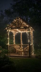 Инновационная водонепроницаемая LED-гирлянда ЛАМПОВА "Звёздный путь" теплый белый, 800 ламп, 102 метра (TYL-33-SB+220-WWL800-102), фото 5