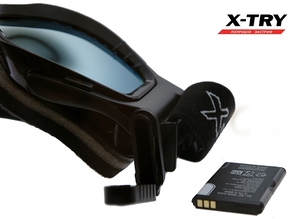 Маска с камерой X-TRY XTM100B HD1080P WiFi (линза Blue), фото 6