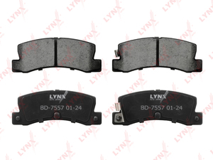 Колодки тормозные задние LYNXauto BD-7557. Для: TOYOTA Тойота Corolla(Королла)(E9-E11) 1.6-2.0d 87-02, фото 2